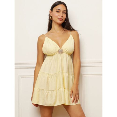 Robe courte Robes - Jaune - La Modeuse - Modalova