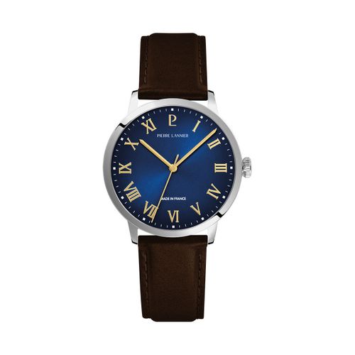 Montre Montre INTERVAL Cadran Bleu - Pierre Lannier - Modalova