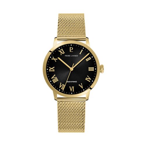 Montre Montre INTERVAL Cadran Noir - Pierre Lannier - Modalova