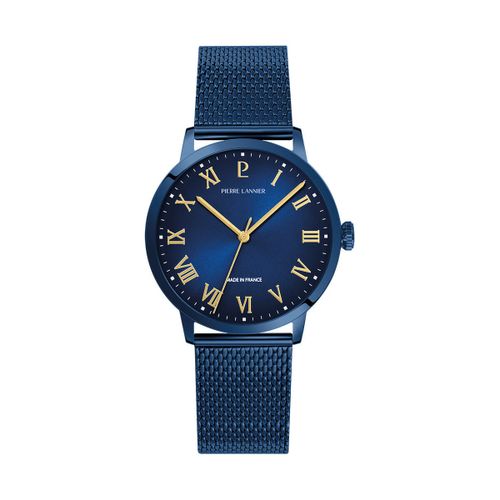 Montre Montre INTERVAL Cadran Bleu - Pierre Lannier - Modalova