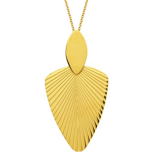 Collier Collier acier doré - Brillaxis - Modalova