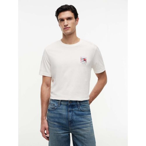 T-shirt Rwb Box Flag Regular - Tommy Hilfiger - Modalova