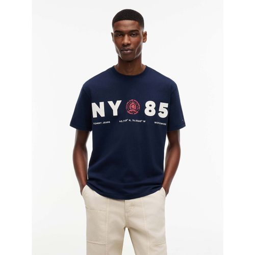 T-shirt Tjm Rlx Crest 1985 S - Tommy Jeans - Modalova