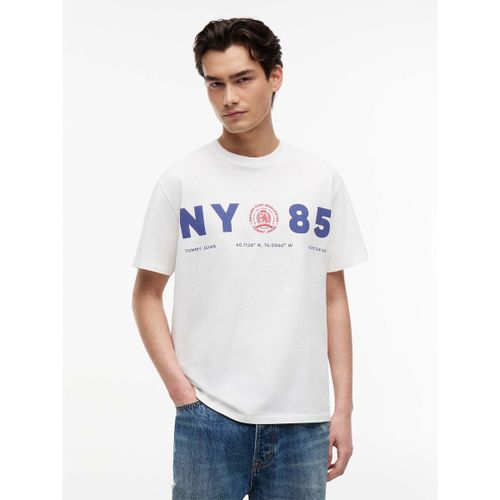 T-shirt Tjm Rlx Crest 1985 S - Tommy Jeans - Modalova