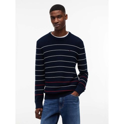 Sweat-shirt Tjm Slim Stripe Swea - Tommy Jeans - Modalova