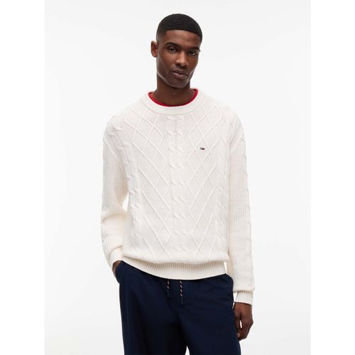 Sweat-shirt Tjm Reg Cable Knit S - Tommy Jeans - Modalova
