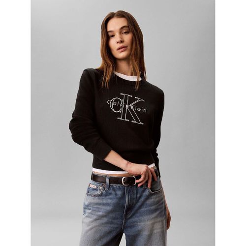 Sweat-shirt Logo Outline Ls Top - Calvin Klein Jeans - Modalova