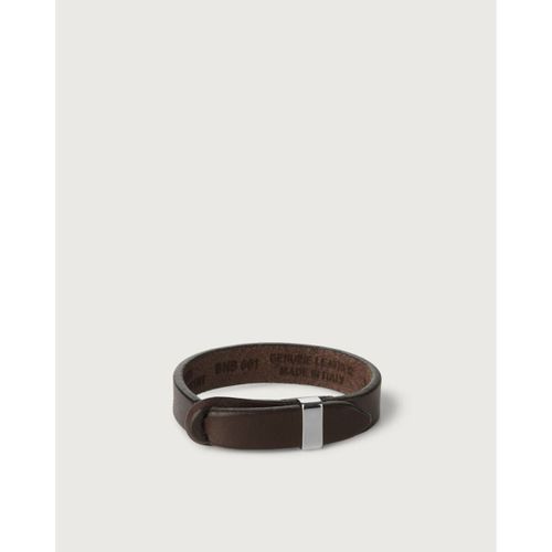 Bracelets BNB001 B - NOBUCKLE BULL IN CUOIO-TESTA DI MORO - Orciani - Modalova
