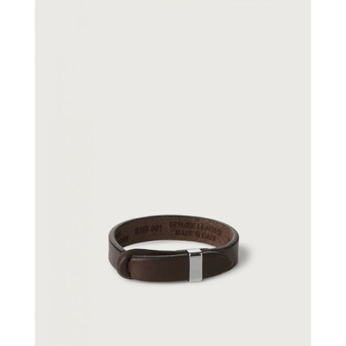 Bracelets BNB001 B - NOBUCKLE BULL IN CUOIO-TESTA DI MORO - Orciani - Modalova