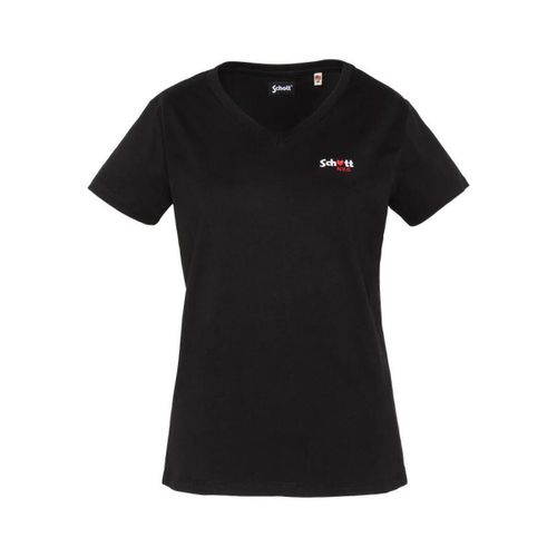 T-shirt Schott TSBRODEDW - Schott - Modalova