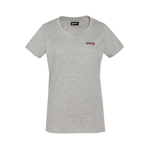 T-shirt Schott TSBRODEDW - Schott - Modalova