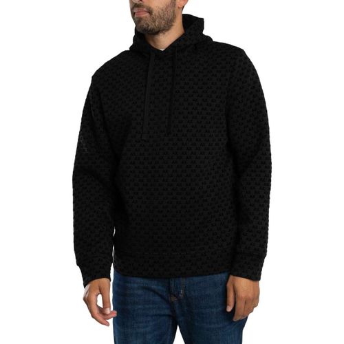 Sweat-shirt Sweat à capuche à motif et logo - Armani Exchange - Modalova