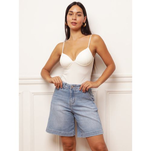 Short Shorts - Bleu - La Modeuse - Modalova