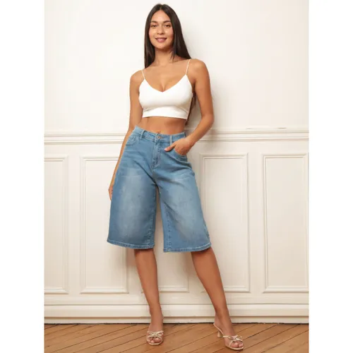 Short Shorts - Bleu - La Modeuse - Modalova