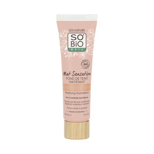 Fonds de teint & Bases Fond de Teint Matifiant Bio - Mat Sensation - 15 Vanill - Sobioetic - Modalova