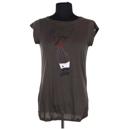 T-shirt T-shirt marron - Emporio Armani - Modalova
