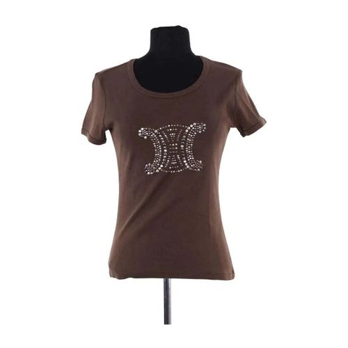 T-shirt Céline T-shirt marron - Céline - Modalova
