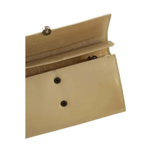 Portefeuille Porte-monnaie beige - Dior - Modalova