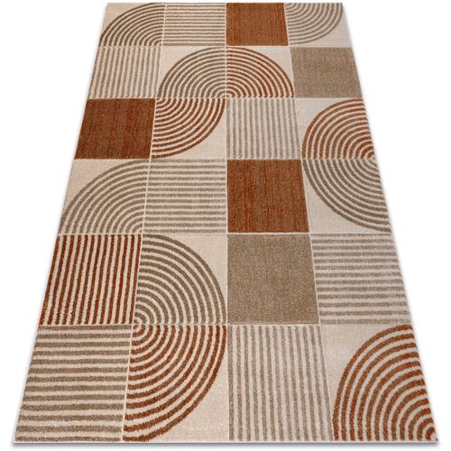 Tapis Tapis ARCANA 2160 crème / orange, géométrique, 120x170 cm - Rugsx - Modalova