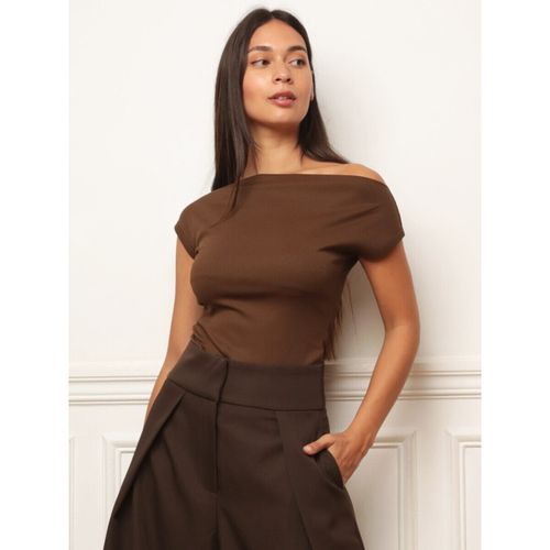 Blouses Tops, t-shirts - Marron - La Modeuse - Modalova