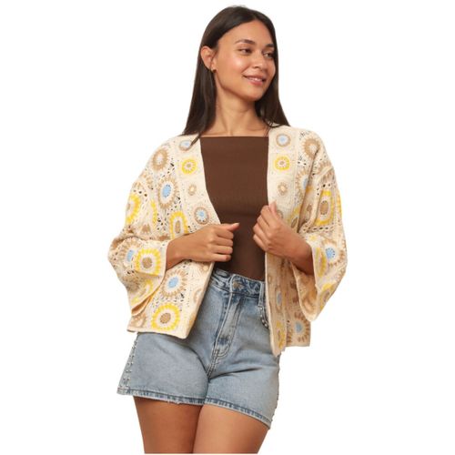 Gilet Gilets, cardigans - Beige - La Modeuse - Modalova