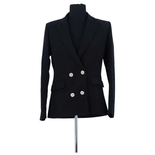 Veste Sandro Blazer en coton noir - Sandro - Modalova