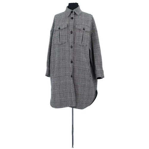 Surchemises Manteau en laine anthracite - Gil Santucci - Modalova