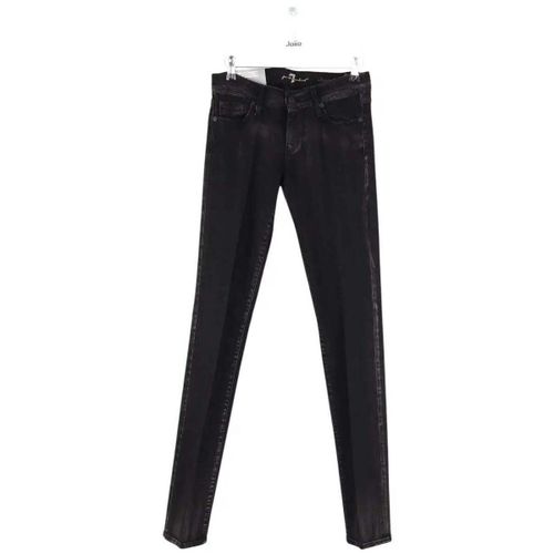 Jeans Jean droit noir - 7 for all Mankind - Modalova