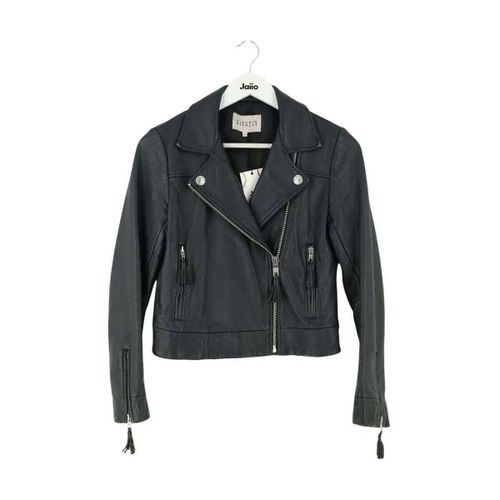 Veste Perfecto cuir noir - Claudie Pierlot - Modalova
