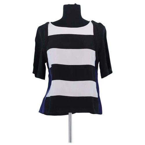 Blouses Sandro Blouse en soie noire - Sandro - Modalova