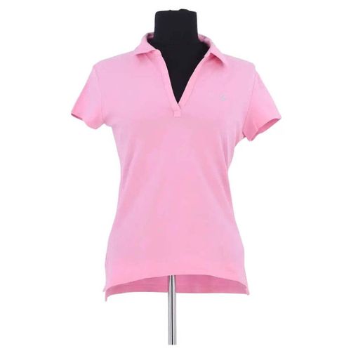 T-shirt Polo en coton rose - Tommy Hilfiger - Modalova