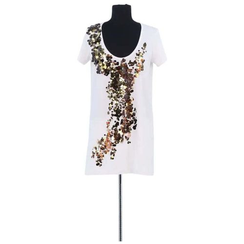 T-shirt Robe en coton blanche - Barbara Bui - Modalova