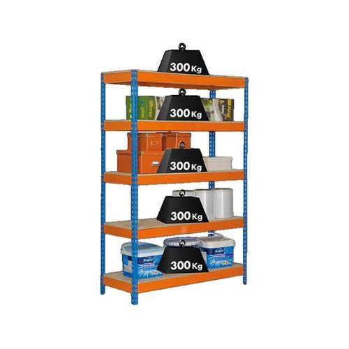 Etagères murales Étagère Standard 5 niveaux capacité 300 kg bleu - simonrack - Modalova