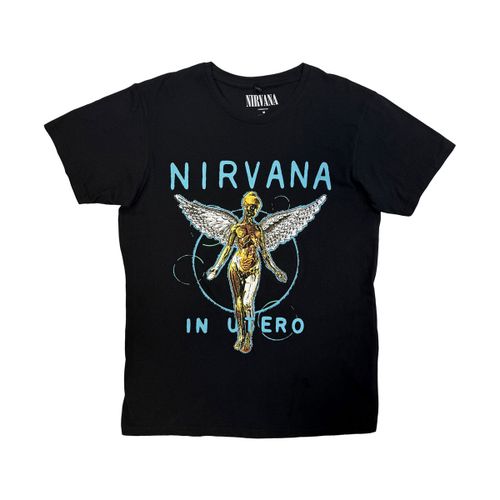 T-shirt Nirvana In Utero Neon Blue - Nirvana - Modalova