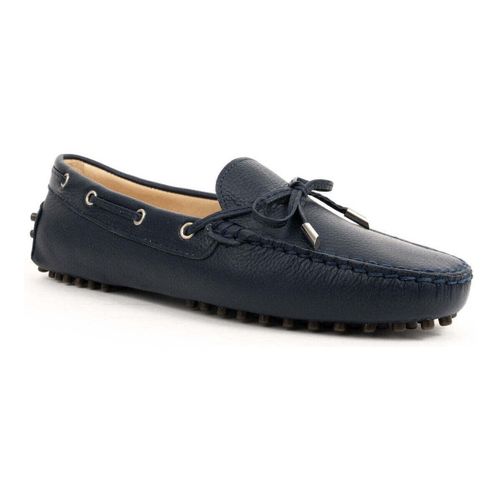 Mocassins navy casual closed shoes - Sergio Moretti - Modalova