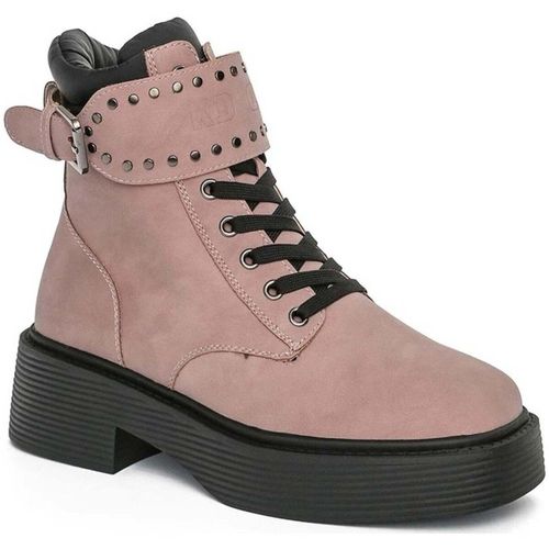 Bottines Women's Pink Ankle Boots - Keddo - Modalova