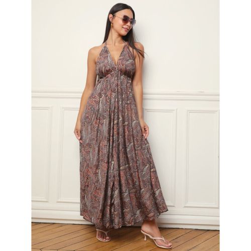 Robe Robes - Marron - La Modeuse - Modalova