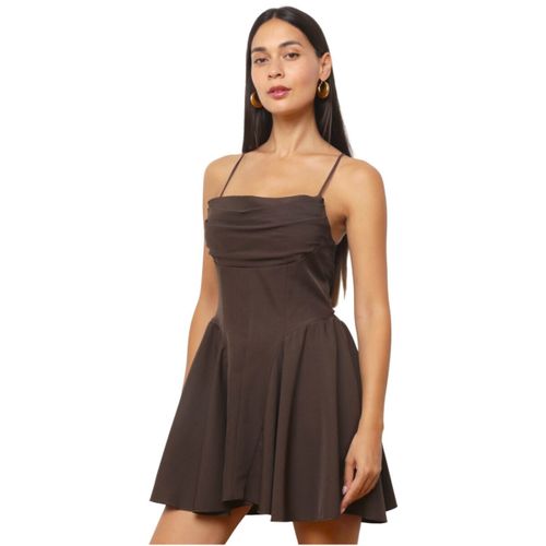 Robe Robes - Marron - La Modeuse - Modalova