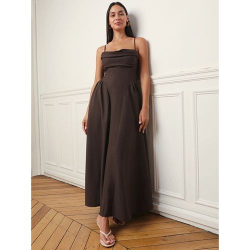 Robe Robes - Marron - La Modeuse - Modalova