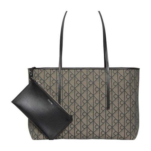 Sac Lv04f3750g Emblem Aop Jacquard Tote - Calvin Klein Jeans - Modalova