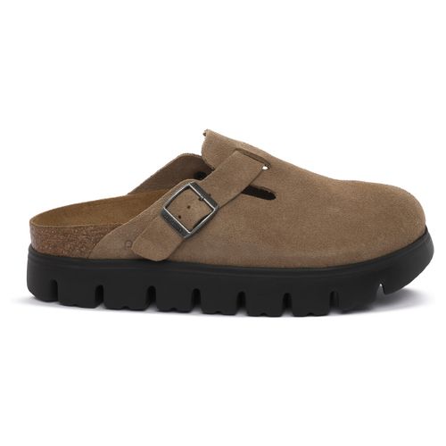 Mules BOSTON CHUNKY GRAY TAUPE CALZ S - BIRKENSTOCK - Modalova
