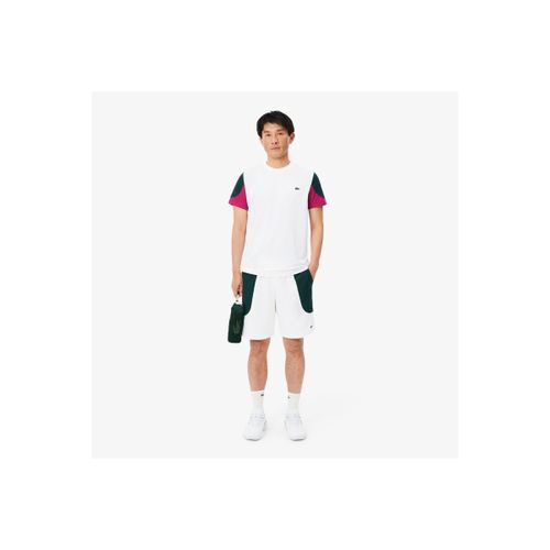 Short Short Sport Déperlant Farine/Sinople - Lacoste - Modalova