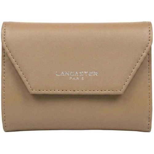 Portefeuille Portefeuille dos à dos A rabat avec pression Smooth Praline - LANCASTER - Modalova
