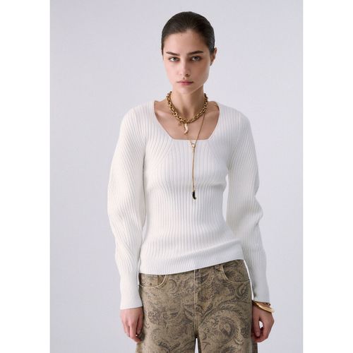 Pull Maille avec manches ballon - Liu Jo - Modalova