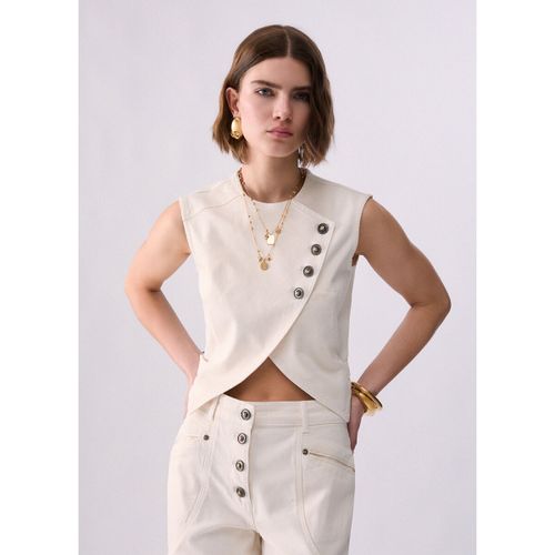 Gilets de costume Gilet slim fit asymétrique - Liu Jo - Modalova