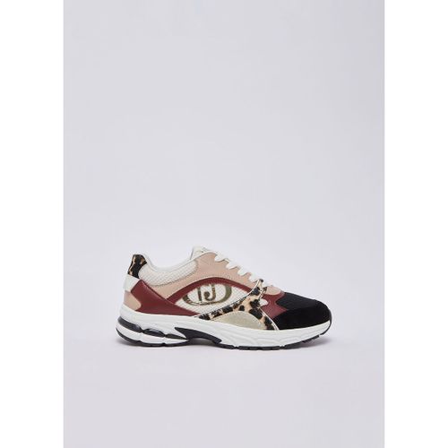 Baskets Sneakers avec détails en poulain - Liu Jo - Modalova