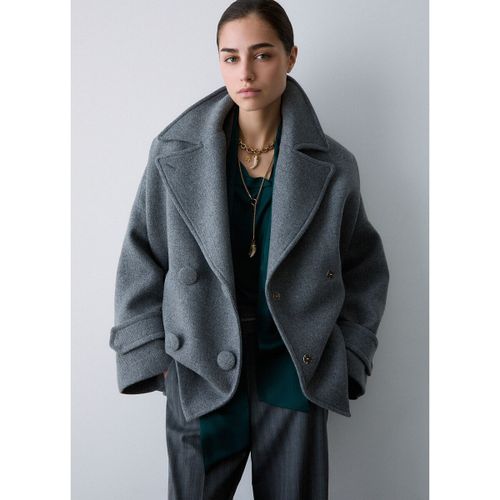 Manteau Manteau oversize en laine - Liu Jo - Modalova