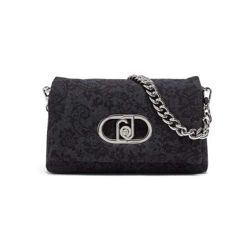 Sac à main Sac LaPuffy format moyen en denim imprimé - Liu Jo - Modalova