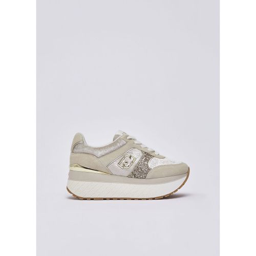 Baskets Sneakers super platform effet velours - Liu Jo - Modalova