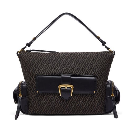 Sac Bandouliere Sac Hobo Moyen Monogramme - Liu Jo - Modalova